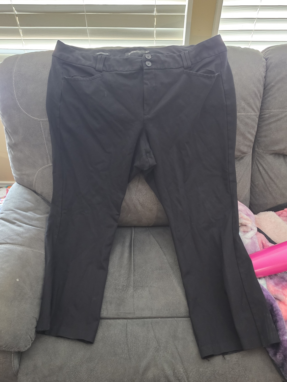torrid Black Boot-Cut Stretch Pants